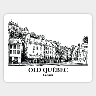 Old Québec - Canada Sticker